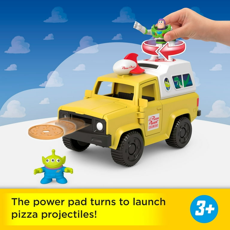 Disney and Pixar Toy Story Pizza Planet Truck with Buzz Lightyear