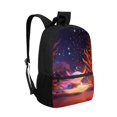 thumbnail image 2 of Uourmeti Personalized Backpack for Travel Daily Use, 17 Inch Not Easy To Fade School Backpack, Salamander Pattern, 2 of 6
