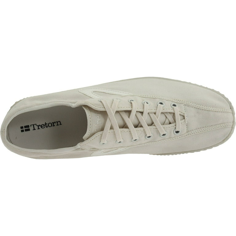 Men's Nylite Canvas Sneaker, White/White, 7.5 D US - Walmart.com