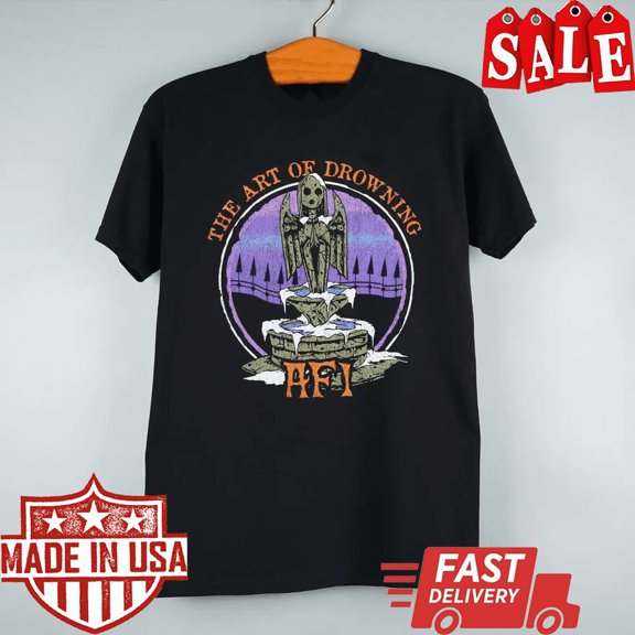 Emo Punk Shirt The Art Of Drowning Album Inspired Graphic Tee