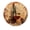 FFclock015, variant on ZXCXRQFa Grapes Wine Glass Bottle Home Decor Butterfly Round Wood 10 Inch Wall Clock Non Ticking Silent Clock Art for Living Room Kitchen Bedroom Decorative