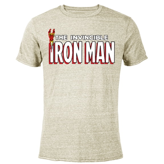 Marvel The Invincible Iron Man Retro Comic Book - Short Sleeve Blended T-Shirt for Adults – Customized-Yellow