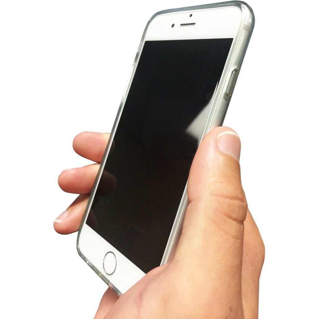 Prints Clear Phone Case, Striped White - iPhone 5/5S