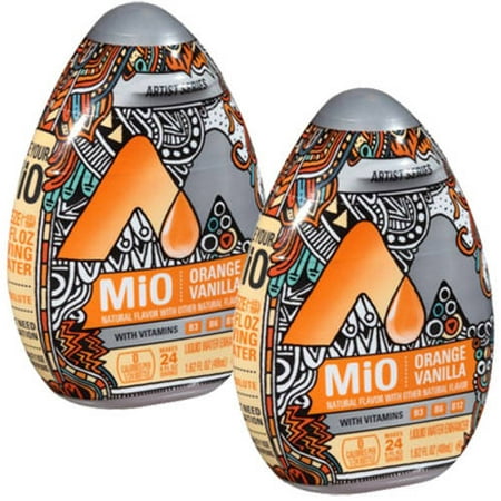 MiO Orange Vanilla Liquid Water Enhancer, 1.62 fl oz (Pack of 2)