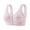 Pink3, variant on Front Closure Bras for Women Wireless Seamless Push up Bras Seniors Comfort Breathable Sleep Bras