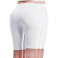 thumbnail image 3 of Made by Olivia Women's 3-Pack Basic Solid Active Yoga Biker Shorts, 3 of 5
