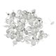thumbnail image 1 of 100 Piezas de 8 Mm de Media Bola Pendiente Del Perno Prisionero Del Oído con 1 Mm de Bucle Cerrado Resultados Del Pendiente de Bricolaje Que Hacen 14 White K Baoblaze Pendiente Stud Pin con lazo, 1 of 8