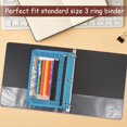 thumbnail image 4 of US Retail Products Large Capacity Pen Holder Case, 7.2" x 10.1", Blue, 4 of 7