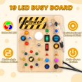 thumbnail image 2 of Tabla Montessori Joyreal para niños pequeños con 19 LED de 1 a 6 años, 2 of 7