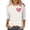 04 Multicolor, variant on Womens Valentines Tshirt, Ladies Heart Tops, 3/4 Sleeve Tee Shirts Women's Fashion Tees Casual Crewneck 3/4 Sleeved Loose T Shirt Ladies Tops Blouses Shirts