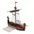 thumbnail image 1 of 463 Pcs Modèle Militaire Médiéval Blocs de Construction, Figurines de Soldats Jouets de Briques de Bateau, Jouets Créatifs pour Garçons, 1 of 4