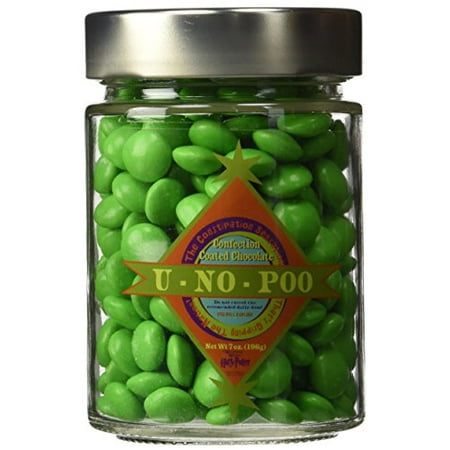 Harry London Chocolates - Wizarding World of Harry Potter Honeydukes U No POO Chocolate Covered Candies 7 Oz Candy Collectible Glass Jar