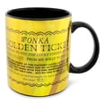 thumbnail image 2 of Taza de café Silver Buffalo Willy Wonka Golden Ticket 600 ml, 2 of 8