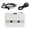 White, variant on Misright Portable Tape Player for Home Use with USB Support and Radio Scan
