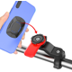 thumbnail image 2 of Soporte frontal para bicicleta Brillar rojo/negro para teléfonos iPhone y Samsung Galaxy, 2 of 5