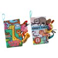 thumbnail image 4 of 2 libros con forma de cola de animal, suaves y cómodos, de fibra de poliéster, educativos, 20 x 12 x 3 cm, juguete de lectura infantil para entretenimiento, jirafa y mapache, 4 of 12