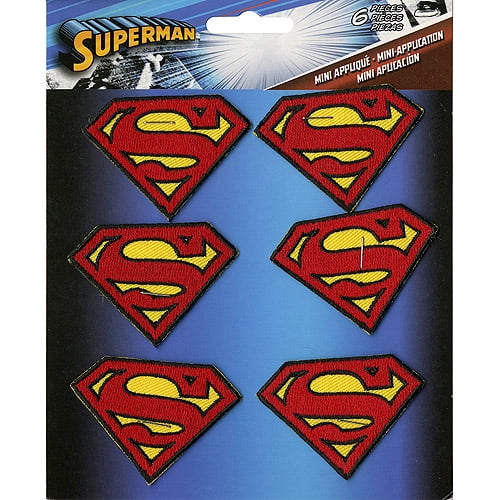 DC'S RETRO SUPERGIRL IRON-ON SEW-ON EMBROIDERED PATCH 4 1/4 "X 4 1/4 " 