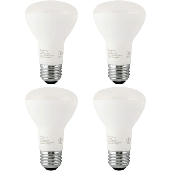 Xtricity R20 LED Bulbs Flood Light, 6.5W (50W Eqv), Dimmable, 3000k, E26 Base (4 Pack)