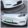 thumbnail image 4 of Front Bumper Lip Spoiler Wing For 2021-2023 Tesla Model Y, 4 of 7