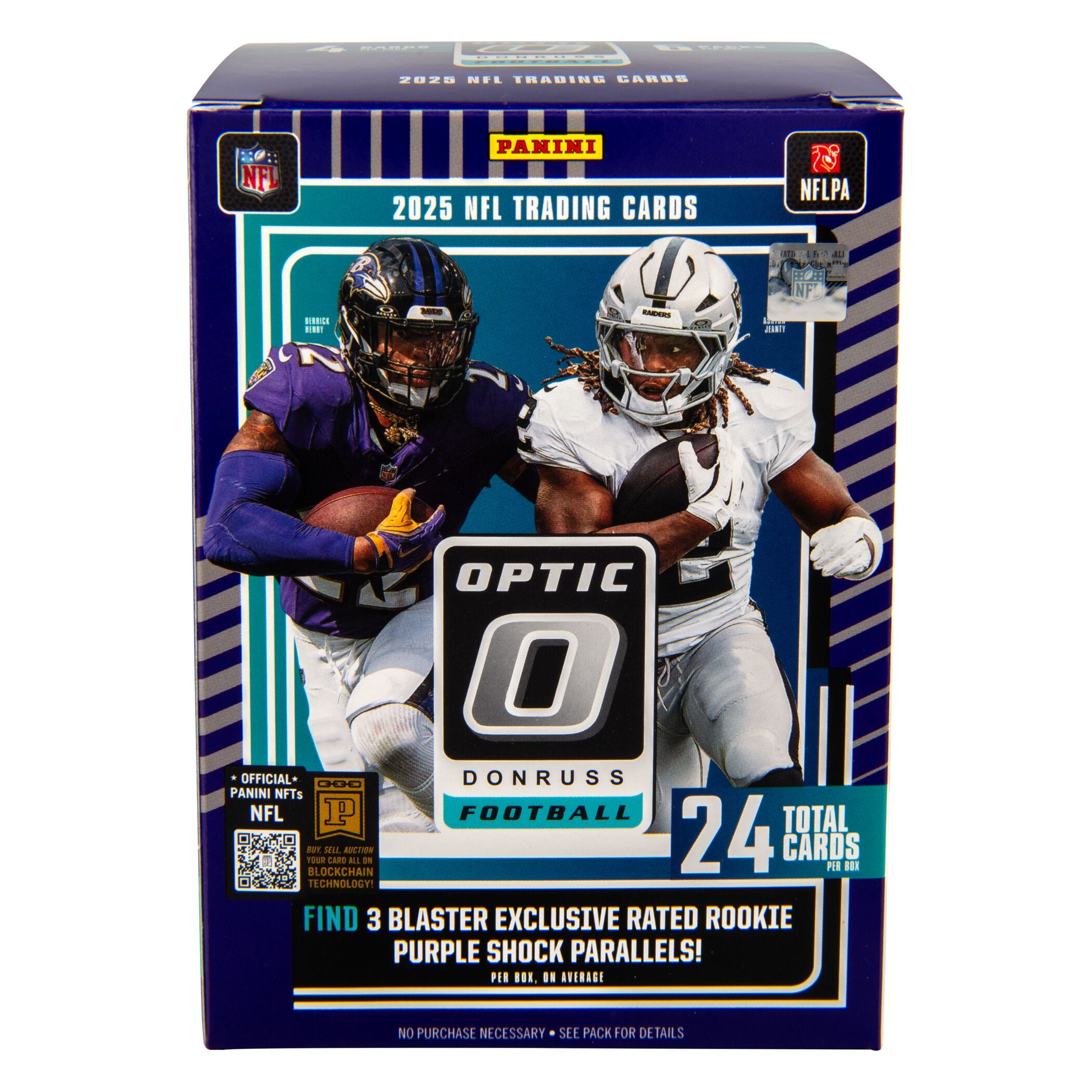 2025 Panini Donruss Optic Football Trading Cards Blaster Box