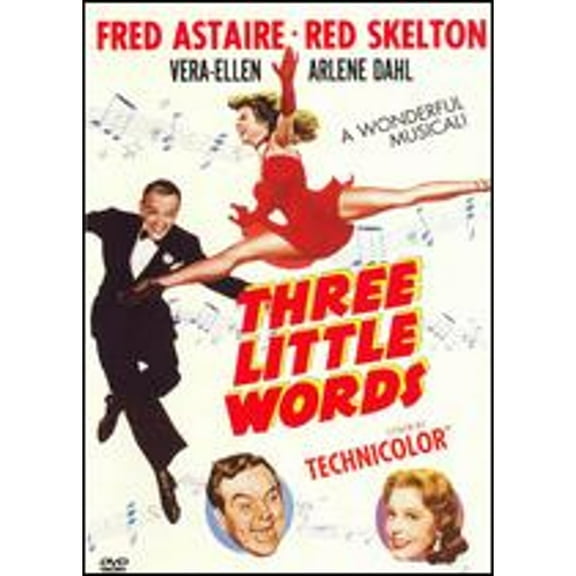 Pre-Owned Three Little Words (DVD 0012569699229) directed by Richard Thorpe