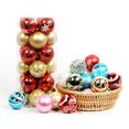 thumbnail image 3 of Adornos de bolas navideñas, ligeros e irrompibles, colgantes para árbol de Navidad para fiestas de Navidad y banquetes, 3 of 12