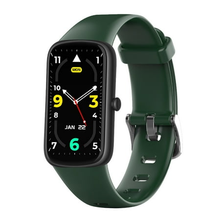 

Bluetooth Smart Bracelet 1.47 HD Blood Oxygen Heart Rate Meter Step Exercise Physiological Cycle Smart Bracelet-Green
