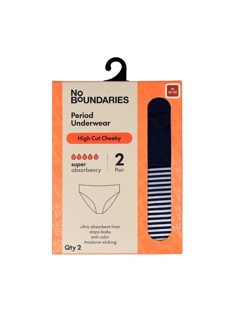 No Boundaries High-Rise Cheeky Super Absorbency Period Underwear