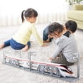 thumbnail image 1 of Juguete de riel de , riel de 1 pieza de simulación extraíble, resistente a la caída Modelo de tren Aleación de riel ligero Juguete rojo Yotijar Juguetes de tren, 1 of 10