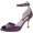 Purple Leather, variant on Franco Sarto Womens Rosie Leather Metallic Heels