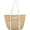 C-white, variant on Kukuzhu Straw Beach Bag, Summer Woven Tote Bag Large Shoulder Handbag Straw Purses and Handbags for Women Vacation