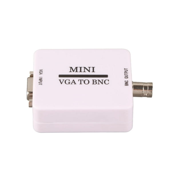 Mini HD VGA to BNC 1920 X 1080 USB Video Converter for HDTV Monitors TVs  Computers
