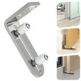 thumbnail image 4 of KAKOWELY 1pc Practical Floor Guide Stop Sliding Door Swing Stop Barn Doors Swing Stopper,4.72"X2.48"X1.57", 4 of 5