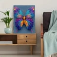 thumbnail image 5 of Neon Abstract Butterfly Canvas Nature Art Bedroom Living Room Home Wall Decor Poster Print, 5 of 8