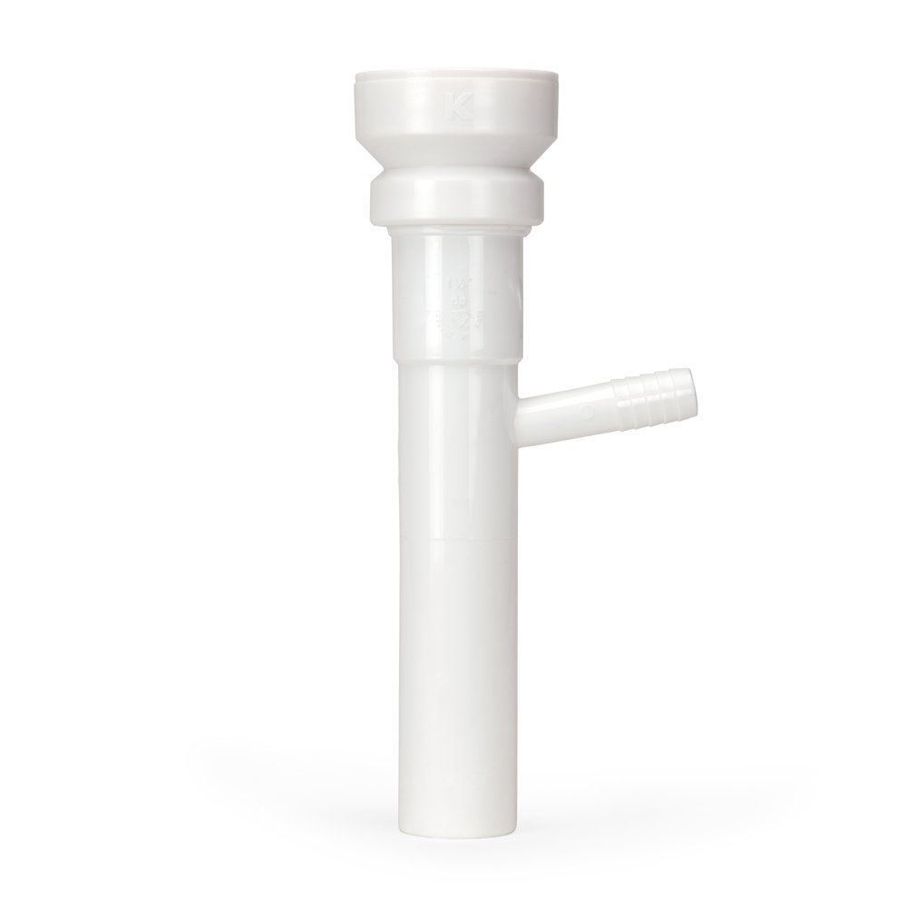 Keeney 338QLK InstaPlumb 1/2 in. Branch Plastic Dishwasher Tailpiece