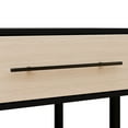 thumbnail image 5 of Castle Place Mid-Century 1-Drawer Wood Nightstand, Antique Oak, 5 of 8