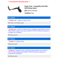 thumbnail image 2 of Heater Hose - Compatible with 2004 - 2009 Nissan Quest 2005 2006 2007 2008, 2 of 2