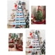 thumbnail image 4 of Advancent Árbol de Navidad colgante campana pared estrella decoración foto dibujos animados azúcar colgante adornos para fiesta boda Kits de decoración para fiestas Gris, 4 of 6