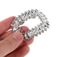 thumbnail image 5 of HONMEET Rhinestone Flower Shoe Clips Detachable Buckle Charms for Sandals, High Heels, and Fashion Footwear Accessories, 5 of 6