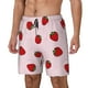 thumbnail image 1 of Fotbe Strawberry Traje de Baño para Hombre – Shorts de Natación de Secado Rápido con Forro y Bolsillos-Medium, 1 of 6