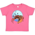 thumbnail image 3 of Inktastic Fun Fiddler Crab with Violin and Mustache Boys or Girls Baby T-Shirt, 3 of 5