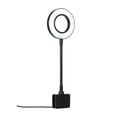 thumbnail image 2 of Homgeek Lampe Aquarium 5V 7W 18 LED Pince à Pot de Poisson Vue Lampe Alimentée par USB 3 Couleurs d'Éclairage Changeables 10 Niveaux de Luminosité Réglable Tube Pliable Dimmable, 2 of 7