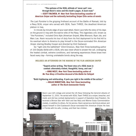 The Last Punisher A Seal Team Three Snipers True Account Of The Battle Of Ramadi - 