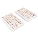 thumbnail image 4 of Juego de aretes 72 pares de aretes dorados Juego de aretes Exquisito plástico liviano para exteriores para mujeres Anggrek Otros, 4 of 8