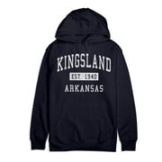Kingsland Arkansas Classic Established Premium Cotton Hoodie