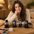 thumbnail image 6 of DIY 3D Beaded Halloween Kit Creative Halloween Skull Beading Craft Set with Pre Sorted Beads for Adults & Craft Lovers, 6 of 6
