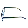 thumbnail image 4 of Fila Mens Black Rectangle Metal Eyewear Frame VF9940. 531. 54mm, 4 of 8