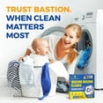 thumbnail image 2 of Bastion Washing Machine Cleaner, Deodorizer, & Descaler 6-Pack - Active Deep Cleaning Tablets For HE Front Loader & Top Load Washer, Septic Safe Eco-Friendly - 3 Month Supply, 2 of 7