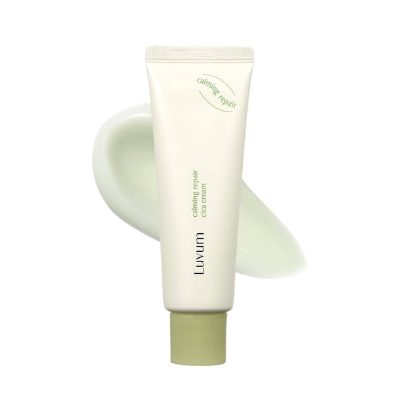 LUVUM Centella Repair Moisturizer - 60% Centella Essence - Cuidado calmante para piel sensible - Hidratación y recuperación diaria - Cuidado de la piel coreano 1.7 fl. onz