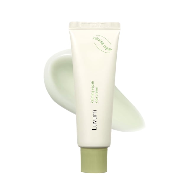 LUVUM Centella Repair Moisturizer - 60% Centella Essence - Cuidado calmante para piel sensible - Hidratación y recuperación diaria - Cuidado de la piel coreano 1.7 fl. onz